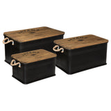 Cufar metalic cuba set 3 buc - Atmosphera