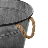 Ghiveci zinc D48 cm H38 cm - Atmosphera