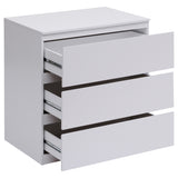 Mobilier depozitare, drawer 3 draw alb dolo - Five