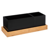 Ghiveci mdf/bambus blackbamboo - Five