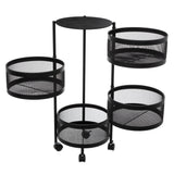 4 cosuri rotative carucigor metal - Five