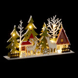 Decor luminos ren si brad 13 LED, alb cald | Feeric