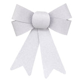 Set 2 funde cu sclipici, argintii, 14 x 18 cm | Atmosphera