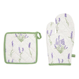 Kitchglove cu pot holder lavend - Atmosphera