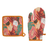 Kitchglove cu pot holder tropi - Atmosphera