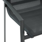 Mobilier exterior, fotoliu dining axant pepper/grafit - Hesperide