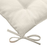 Perna pentru scaun patrata 4 puncte Korai grau 40x40x4cm din poliester - Hesperide