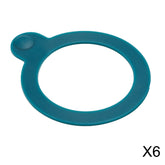 Set 6 capace silicon s jarro - Five
