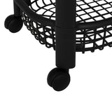 Carucior negru 4 niveluri cosuri PP - Five