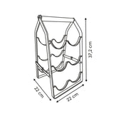Folding bottles rack set 6 balm - Five