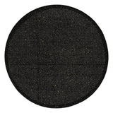Suport farfurie cu sclipici, negru, D 38 cm | Atmosphera