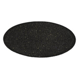 Suport farfurie cu sclipici, negru, D 38 cm | Atmosphera