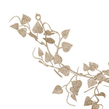 Ghirlanda cu frunzulite, aurie, 1,8 m | Atmosphera