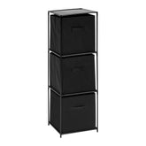 Mobilier depozitare, lot etajera cu 3 cutii mix el - Five