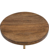 Mobilier interior, masa laterala neith lemn bge marb - Atmosphera