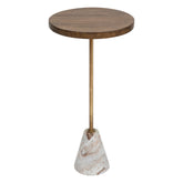 Mobilier interior, masa laterala neith lemn bge marb - Atmosphera