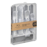 Set inox 24 piese loma - Secret de Gourmet