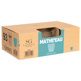 Set pahare mic x1 mathe eau 28 cl - Secret de Gourmet
