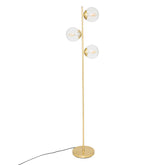 Corp de iluminat, lampa de podea str gls auriu col H162 cm - Atmosphera