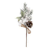 Creanga cu boabe albe, H 24 cm | Atmosphera