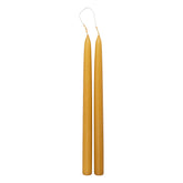 Lumanare betisor "Hugo", 2 bucati - Galben mustar, 70 g - Atmosphera