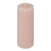 Lumanare rotunda "Demi" - Roz, 230 g - Atmosphera