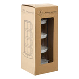 Suport 4 cani "Mia" - Sticla, 30 cl - Secret de Gourmet