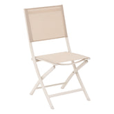 Set de 4 scaune de gradina pliabile Essentia din lut - Hesperide