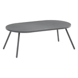 Set de lounge de gradina Paopao gri pentru 4 persoane de la Hesperide