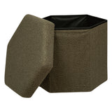 Mobilier interior, jaiko khk taburet pliabil hexa boucle - Atmosphera