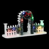 Accesoriu sat gard cu flori 12 LED | Feeric