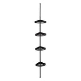 Raft dus telescopic negru - Five