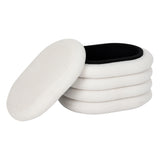 Mobilier interior, otoman cufar giulia alb boucle - Atmosphera