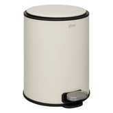 Cos de gunoi metal 6 l argile delta - Five