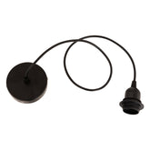 Corp de iluminat, cablu alimentare noe negru metal L80 - Atmosphera