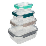 Set 4 cutii dreptunghiulare PP klic - Five
