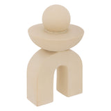 Deco obiect ceramic orbisc H18 cm - Atmosphera