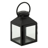 Felinar metal negru winy H17 cm cutie - Atmosphera