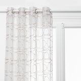 Perdea voal broderie hania 140 x 240 cm - Atmosphera
