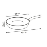 Wok alu forjat harmony 28 cm - Five
