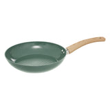 Vas de gatit verde, set 7 piese, aluminiu