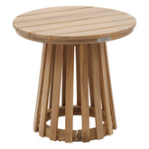 Masa laterala rotunda de gradina Osuna 50 x 50 cm din lemn de salcam - Hesperide