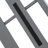 Set de colt de gradina Allure graphite cu 5 locuri din aluminiu si poliester - Hesperide