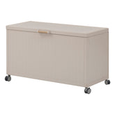 Lada de depozitare Edenio din lut S 130 x 60,4 x 78cm din aluminiu - Hesperide