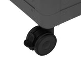 Lada de depozitare Edenio grafit M 141,6 x 72 x 78cm din aluminiu - Hesperide