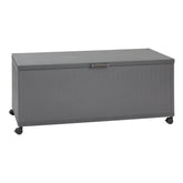 Lada de depozitare Edenio grafit, 182,2 x 78 x 89,4 cm, aluminiu - Hesperide