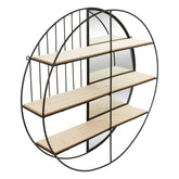 Polita metal oglinda zina D56 cm - Atmosphera