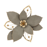 Decoratiune de perete, arta perete floral marjorie 54 x 56 cm - Atmosphera