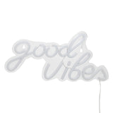 Corp de iluminat, neon LED perete good vibes L40 - Atmosphera