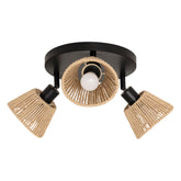 Corp de iluminat, myha natur franghie tavan lampa set 3 D25 cm - Atmosphera